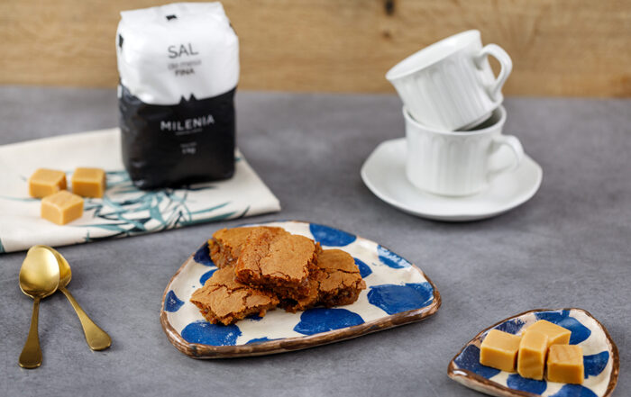 blondies caramelo salado